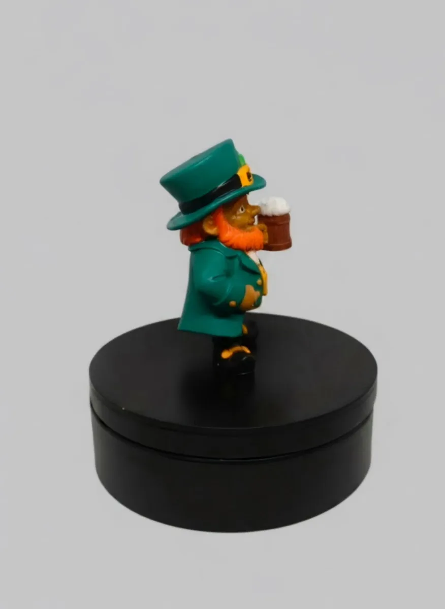 Hand-Painted Leprechaun Figurine — 3D Printed Iris - Image 1