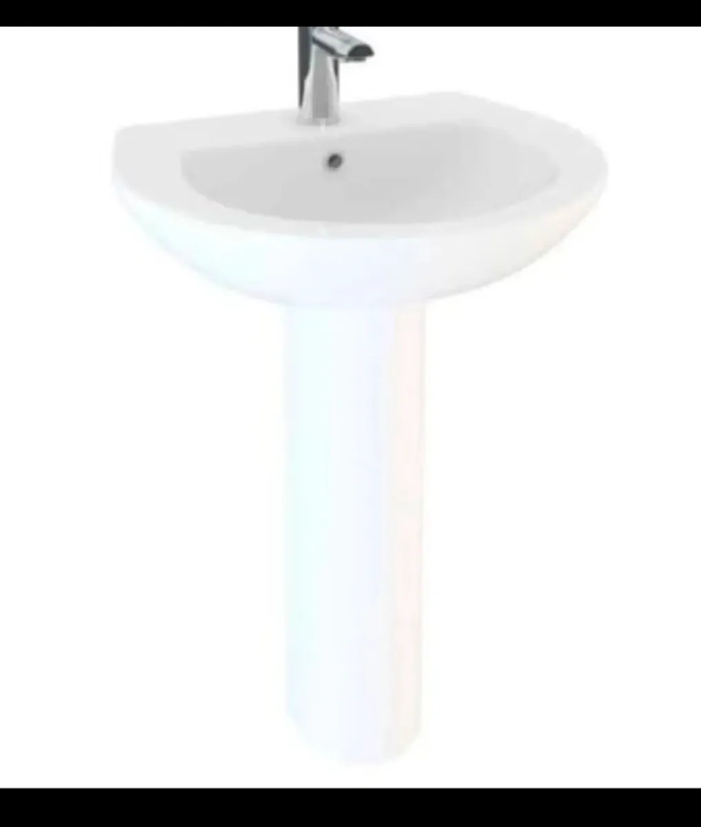 Basin & Pedestal - Image 1