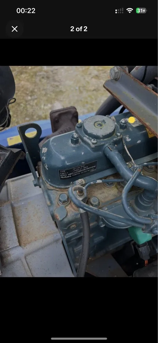 Kibota d1105 3 cylinder engine - Image 2