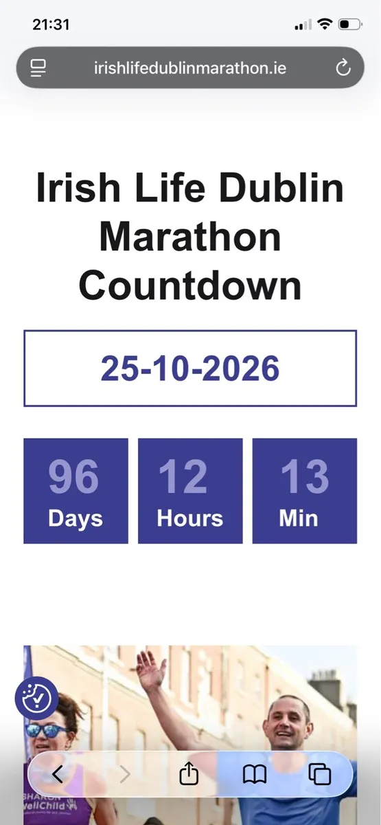 Dublin marathon ticket wanted