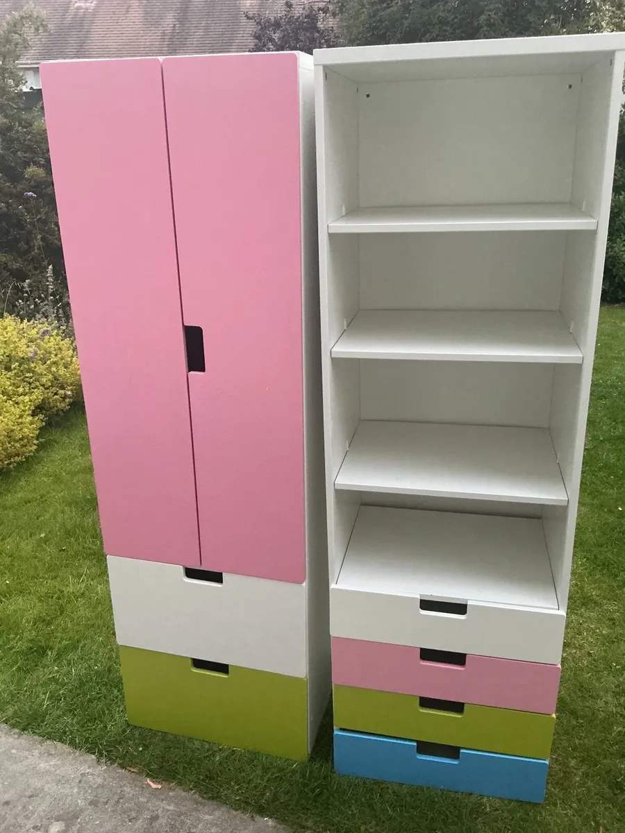 Children’s IKEA Storage Units/Wardrobe. - Image 2