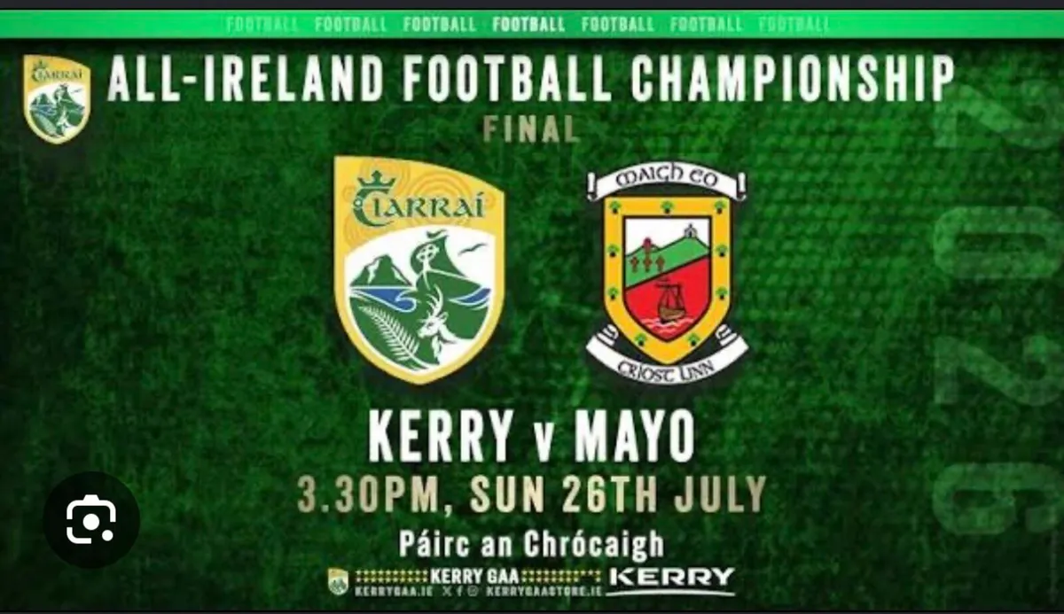 All Ireland football final ticket swap