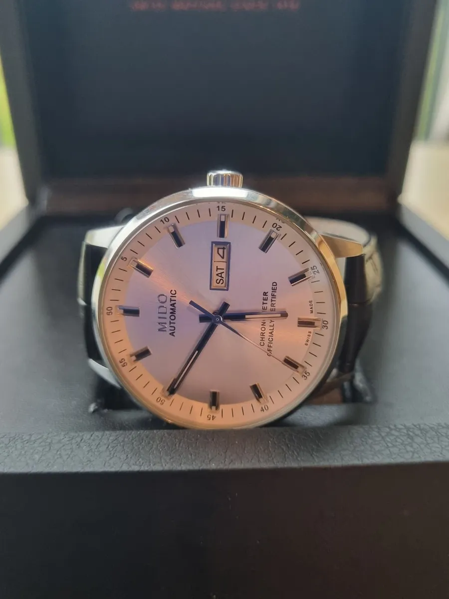 Swiss automatic watch Mido CommanderII Chronometer - Image 3
