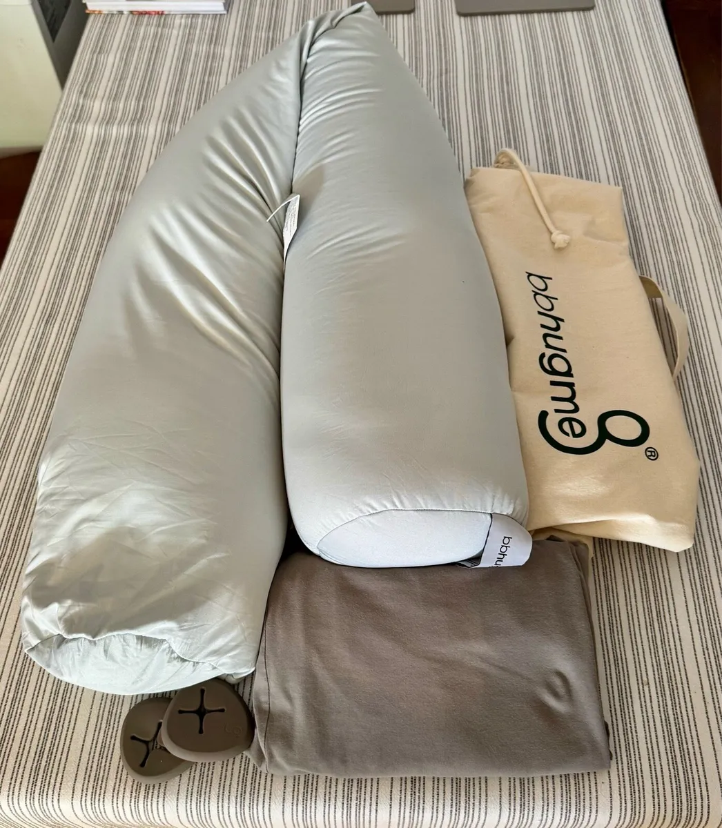 bbhugme Pregnancy & Nursing Pillow with Carry Bag - Image 4
