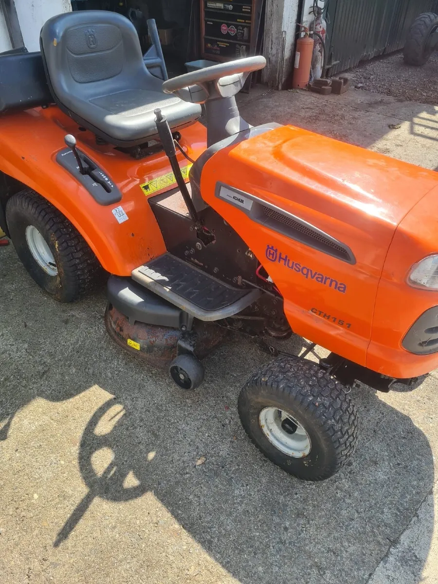 Husqvarna ride on mower - Image 1