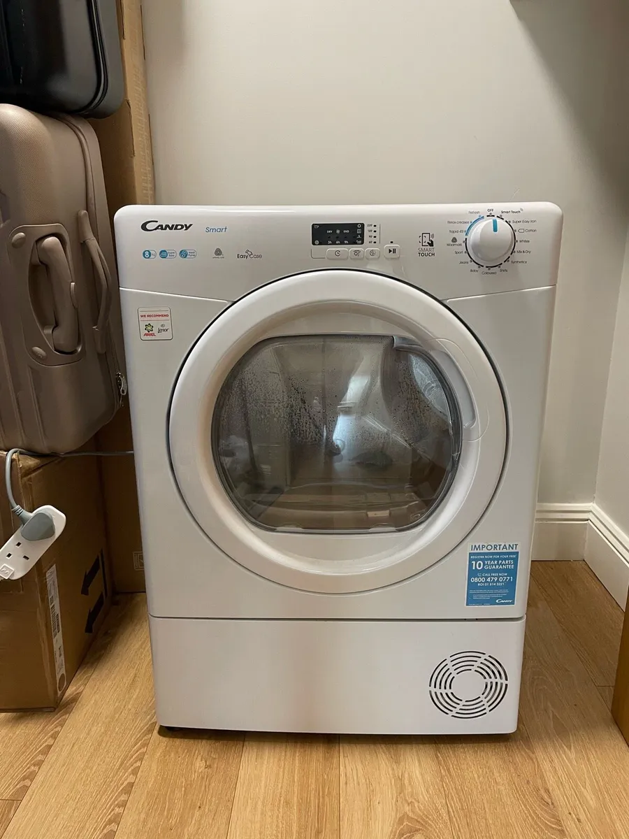 Heat Pump Dryer 8kg Candy White - Image 1