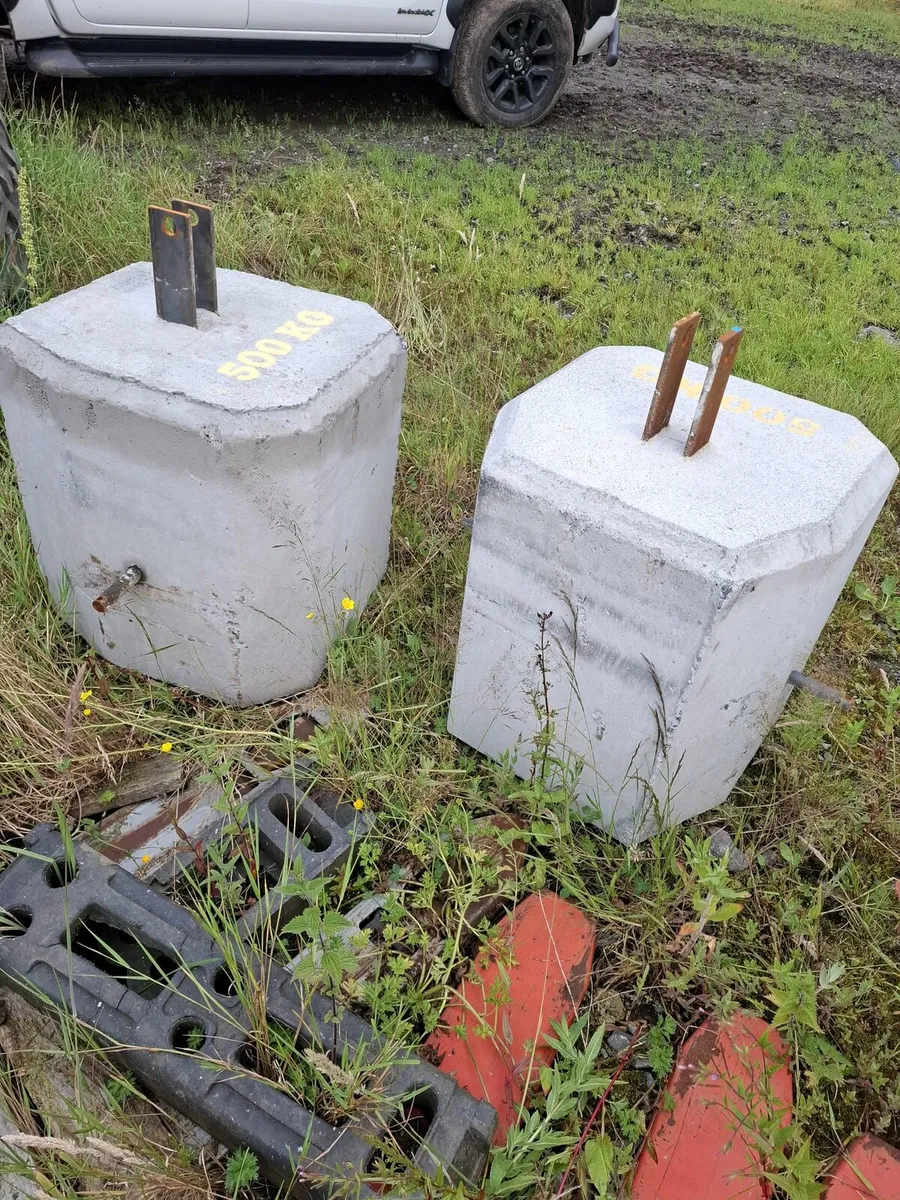 500kg Weight Blocks - Image 1