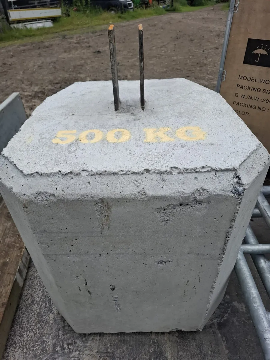 500kg Weight Blocks - Image 2