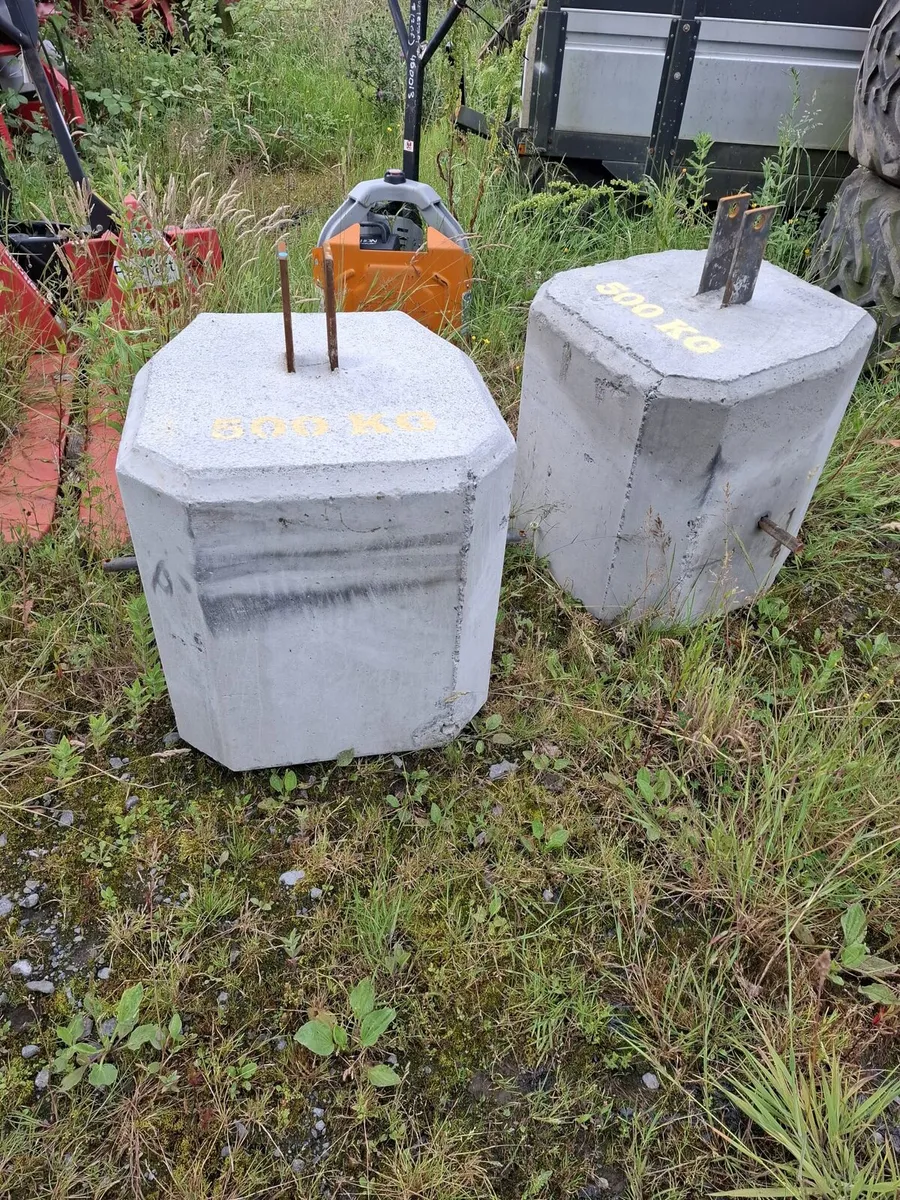 500kg Weight Blocks - Image 3