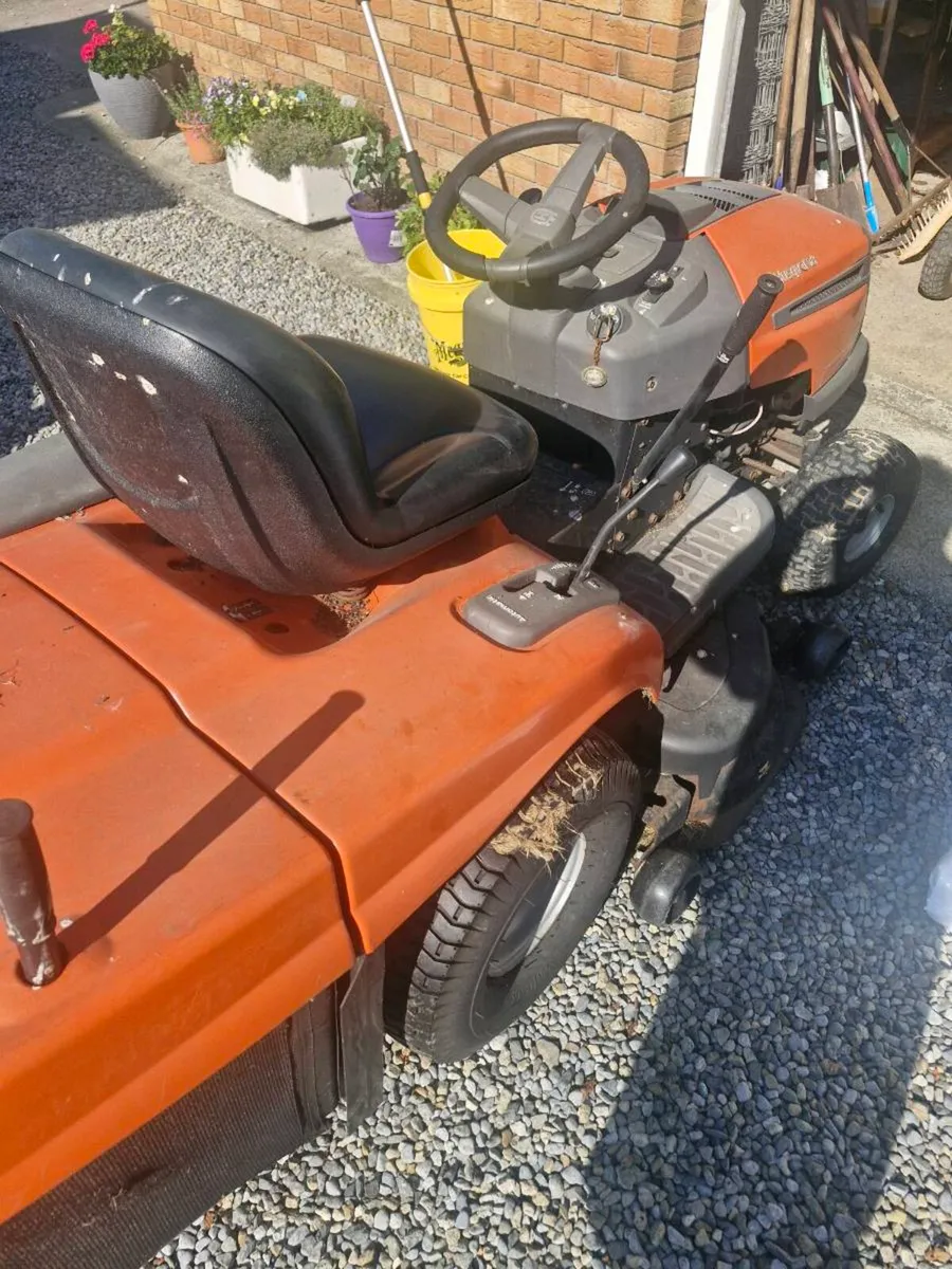 Husqvarna ride on mower Delivery available - Image 4