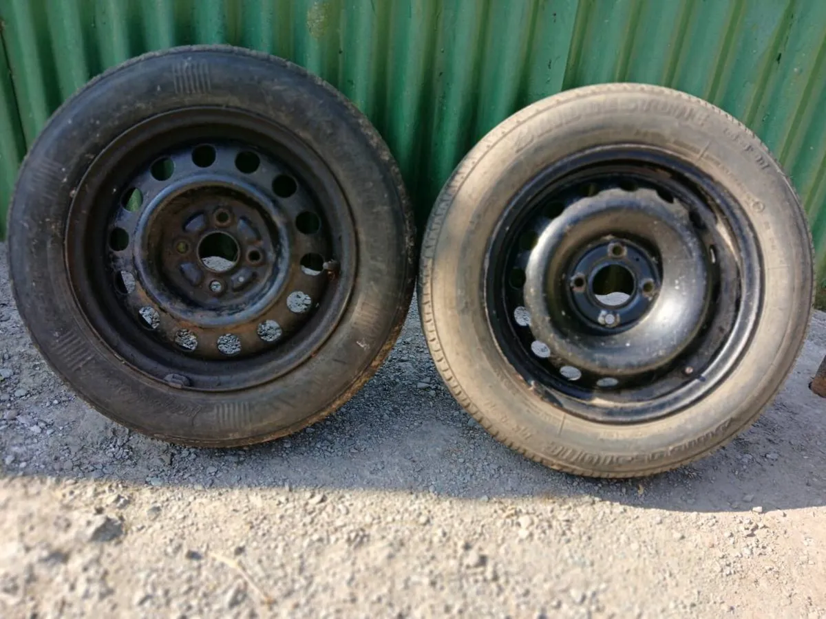 WHEELS FOR CAR TRAILER. - Image 1