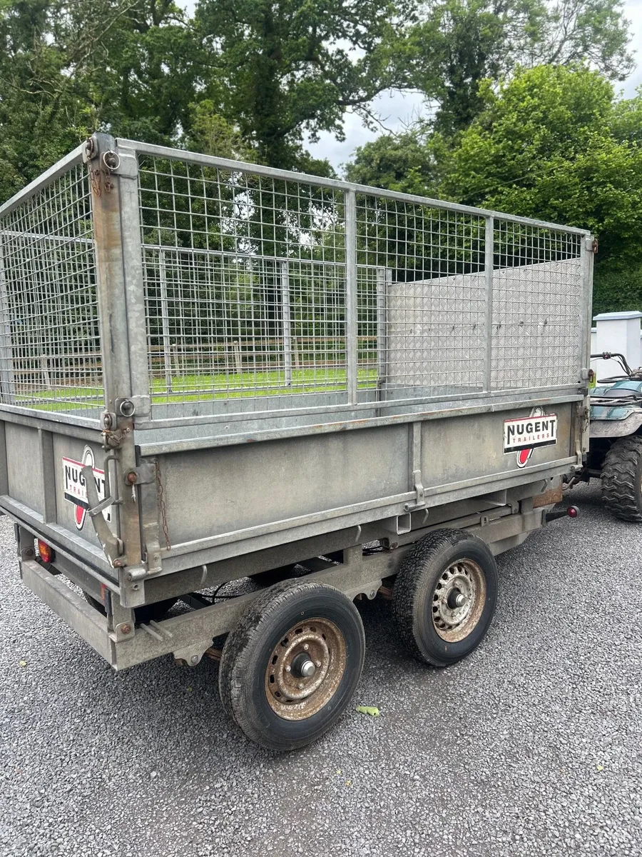 8x5 Nugent Tipping Trailer - Image 4