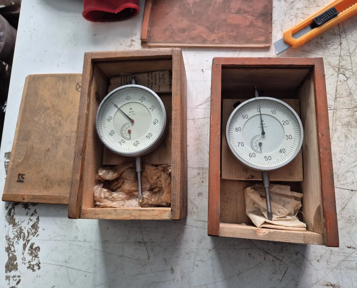 NEW USSR dial indicator 0-25mm 0.01mm - Image 3