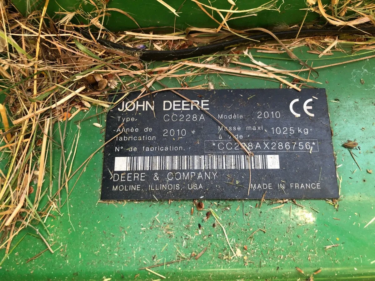 John Deere 328 front mower - Image 3