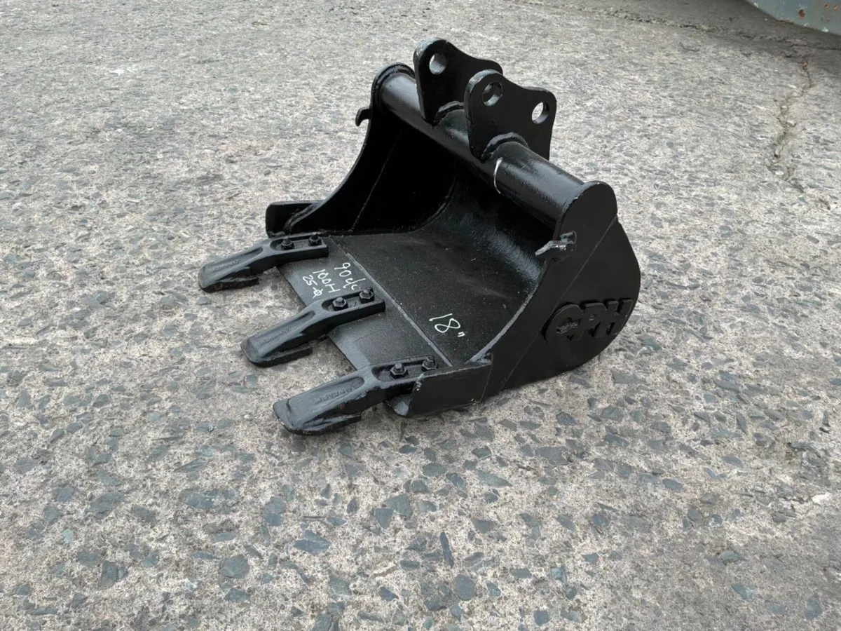 18" micro / mini digger bucket...........25mm pins - Image 3
