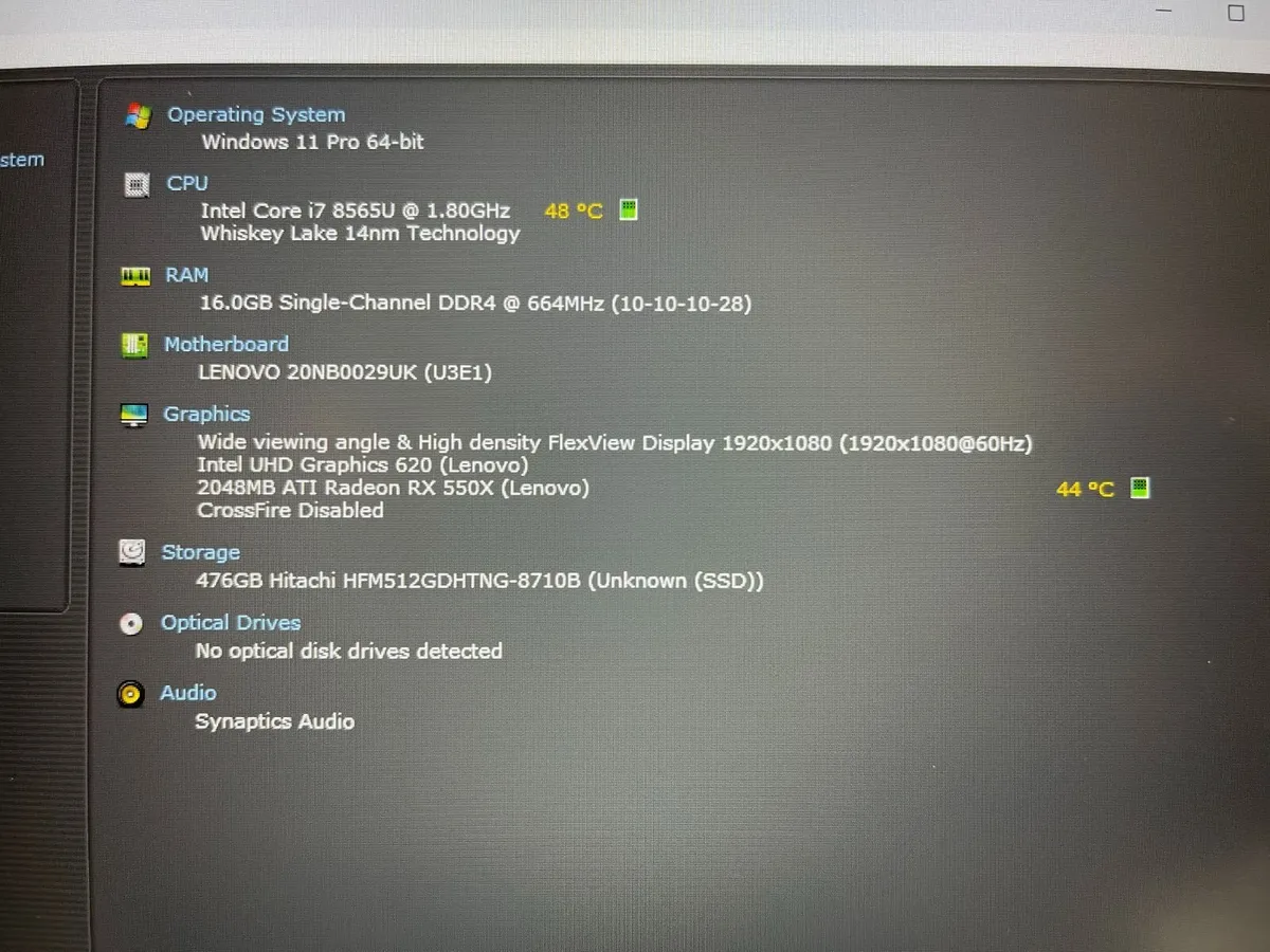 Lenovo Thinkpad E590 - i7(8th)/16GB/512GB SSD - Image 4