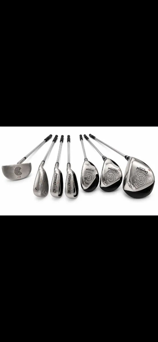 Kids 7 piece golf set and bag - Image 2
