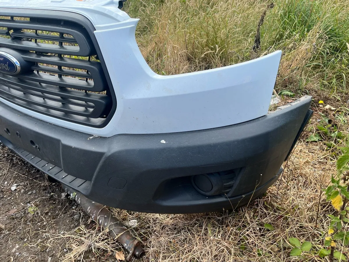 2018 Ford Transit front bumper complete - Image 2