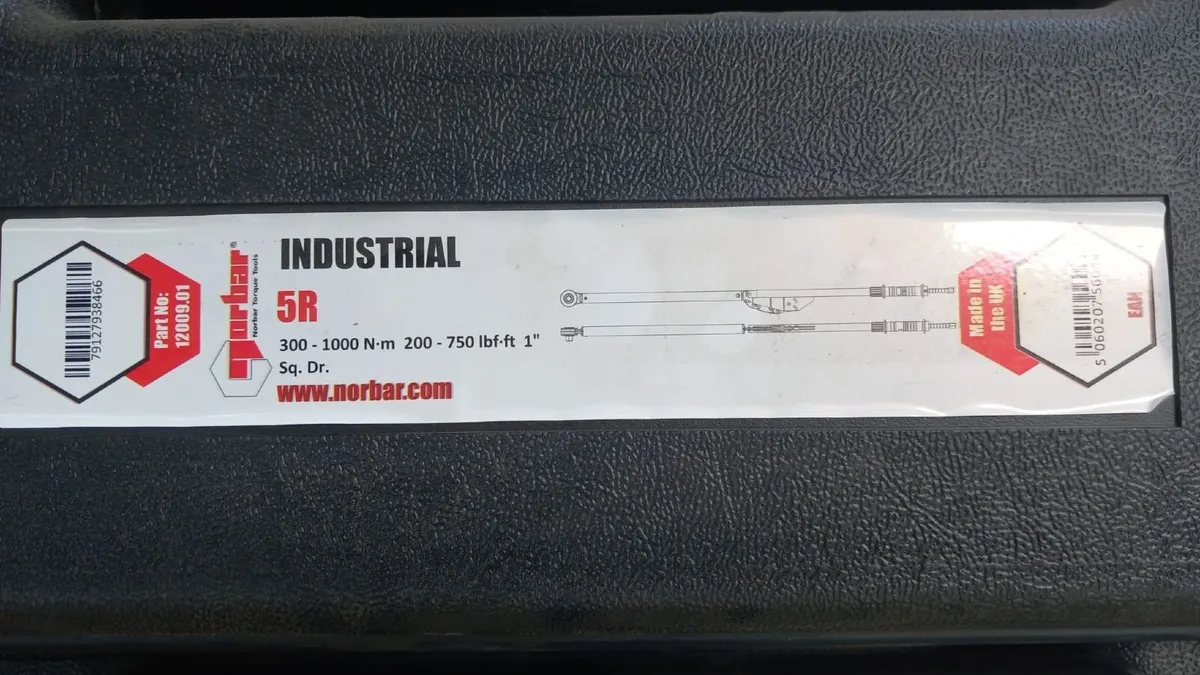 Industrial Torque Wrench 5R-N 1in Drive 300-1000Nm - Image 2