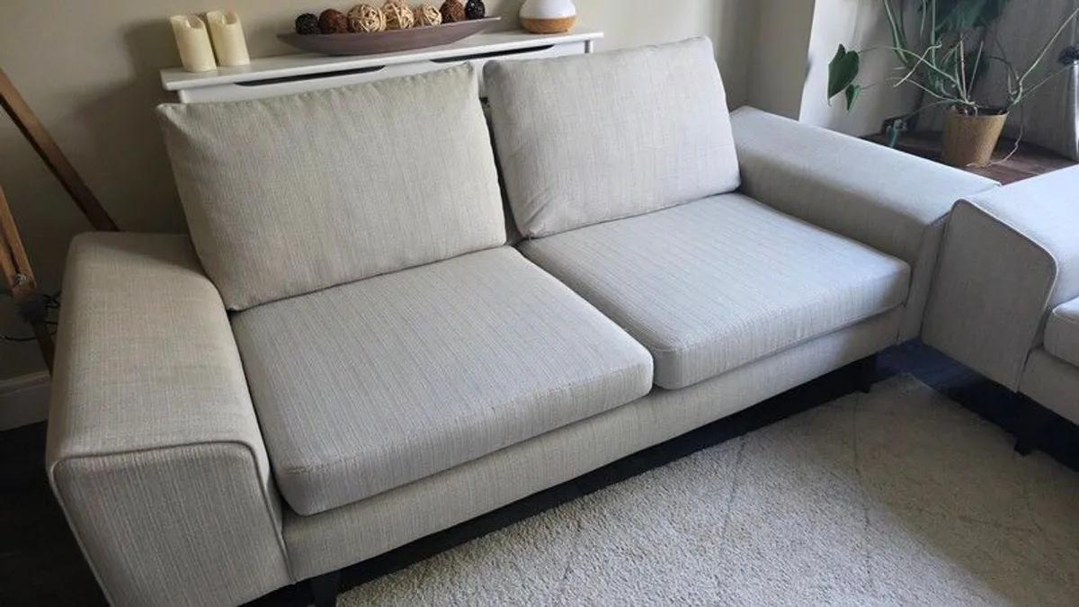 DFS Sofa Set 3-seater + 1.5-seater - Image 1