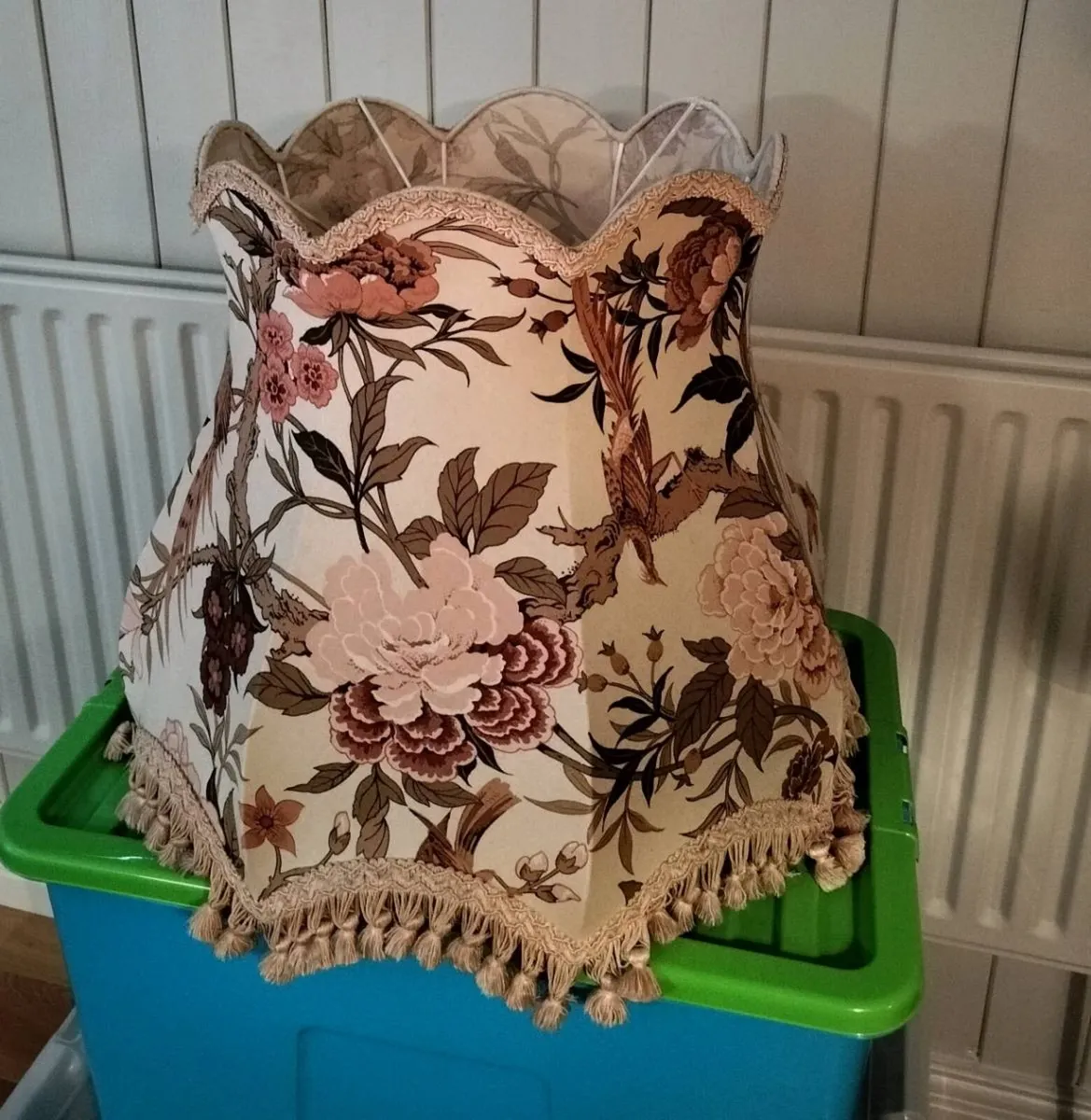 Lampshade for standard lamp