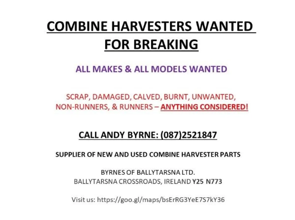 Combine harvester - Image 1