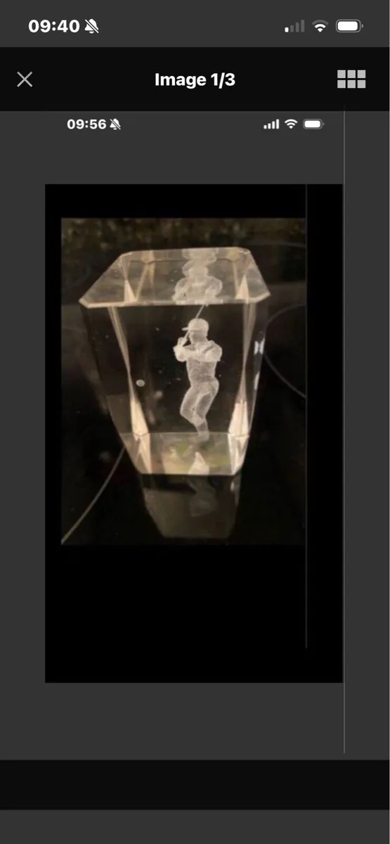 3D Laser Engraved Golf Display/ Orize - Image 1