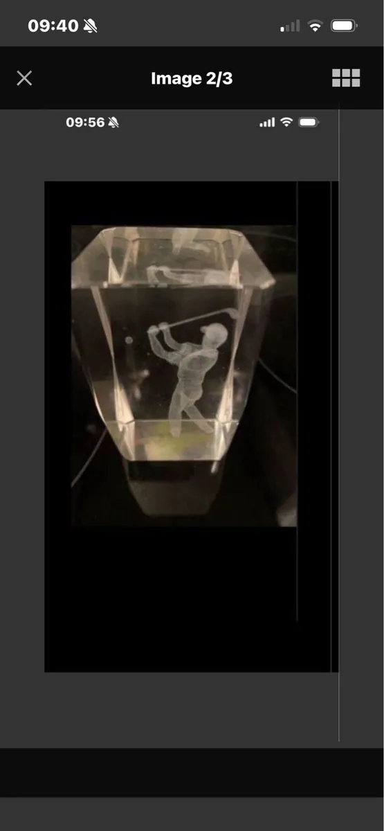 3D Laser Engraved Golf Display/ Orize - Image 2
