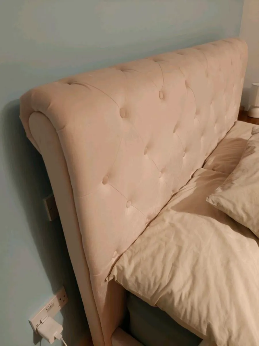 Double bed blush pink - Image 2