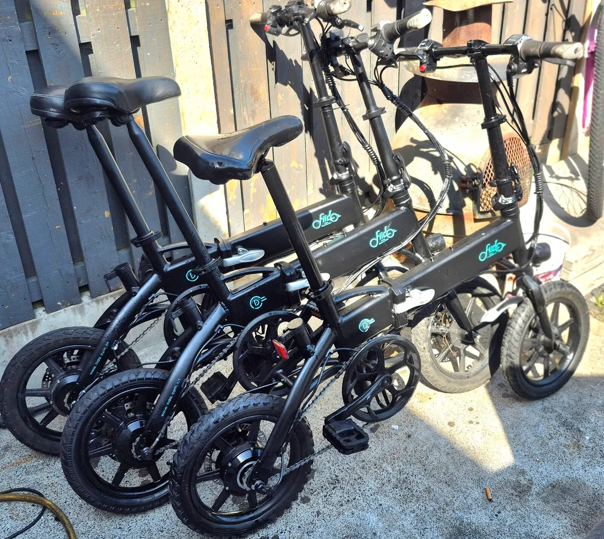 SALE AS A JOB LOT 3 FIIDO ELECTRICAL BIKES PARTS O - Image 1
