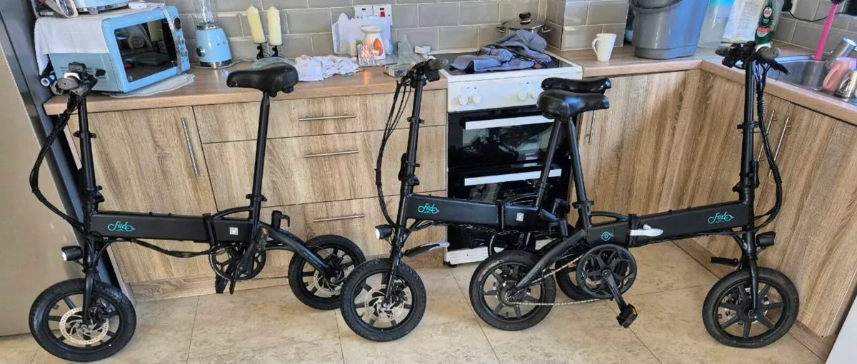 SALE AS A JOB LOT 3 FIIDO ELECTRICAL BIKES PARTS O - Image 1