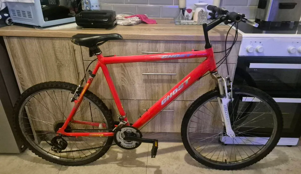 ADULTS GHOST 21”FRAME  BRAKES AND GEARS WORKING PE - Image 2