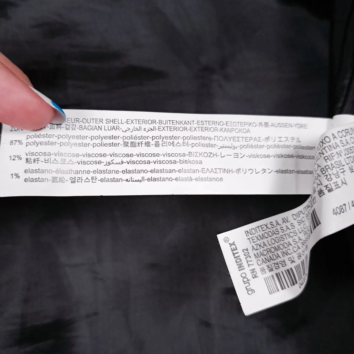 Zara Red Navy Alchemy Graphic Bomber Jacket L - Image 2