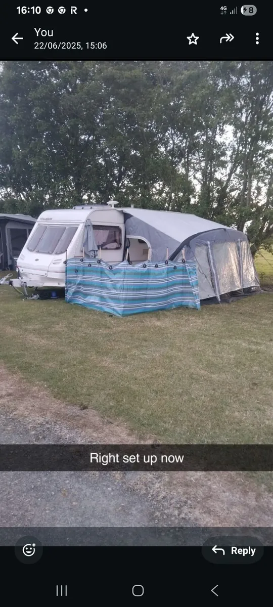 Caravan with awning/all accessories - Image 4