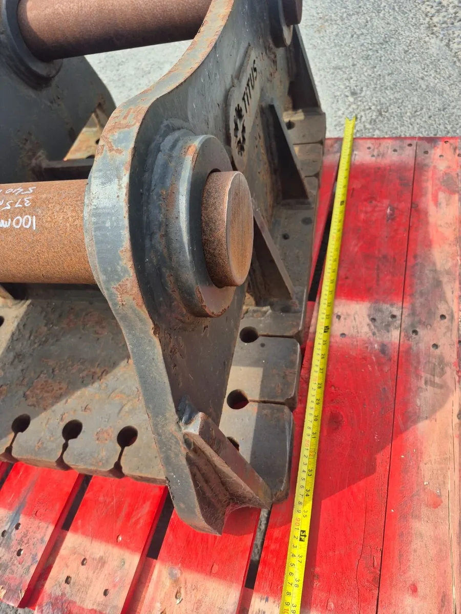 Digger cradle 30-40ton 100mm pins Titus made - Image 3