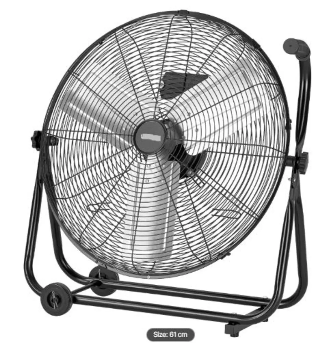 Industrial Shop Fan, 609.6 mm Floor Drum Fan,High - Image 1