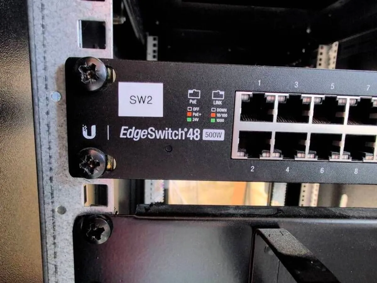 Comms Cabinet + Ubiquiti Switch - Image 2