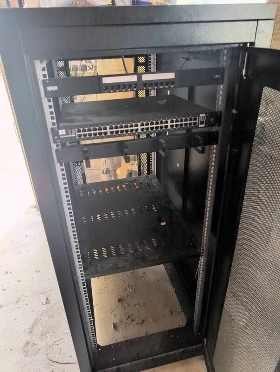 Comms Cabinet + Ubiquiti Switch - Image 3