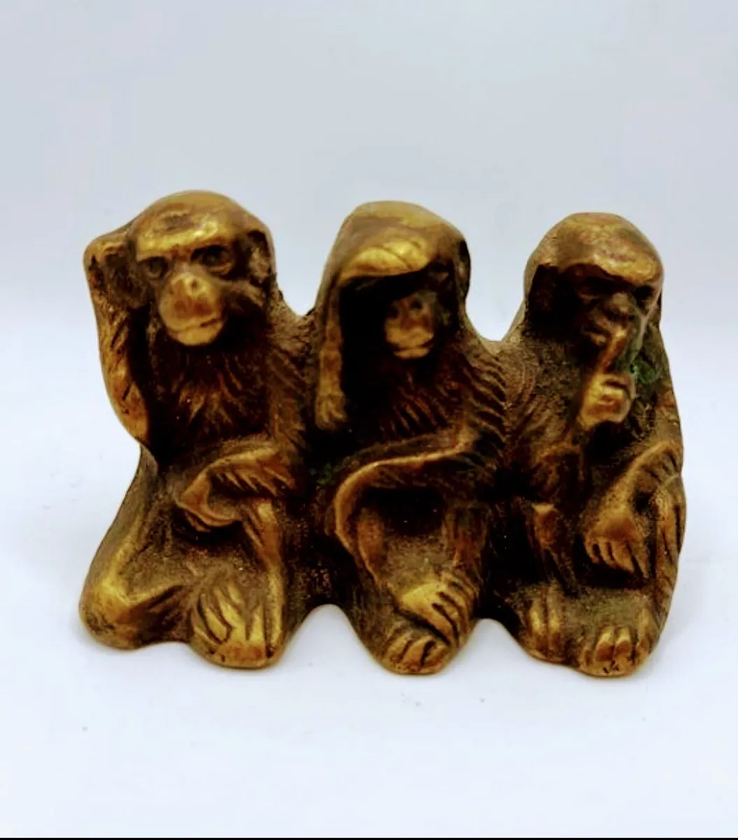 Vintage three wise monkeys