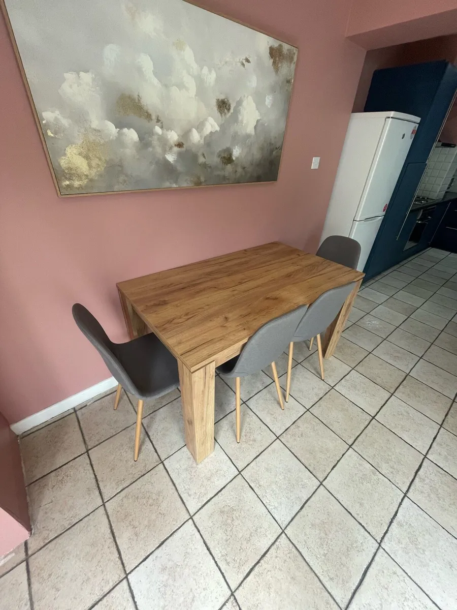 Kitchen Table + 4 Chairs - Image 2
