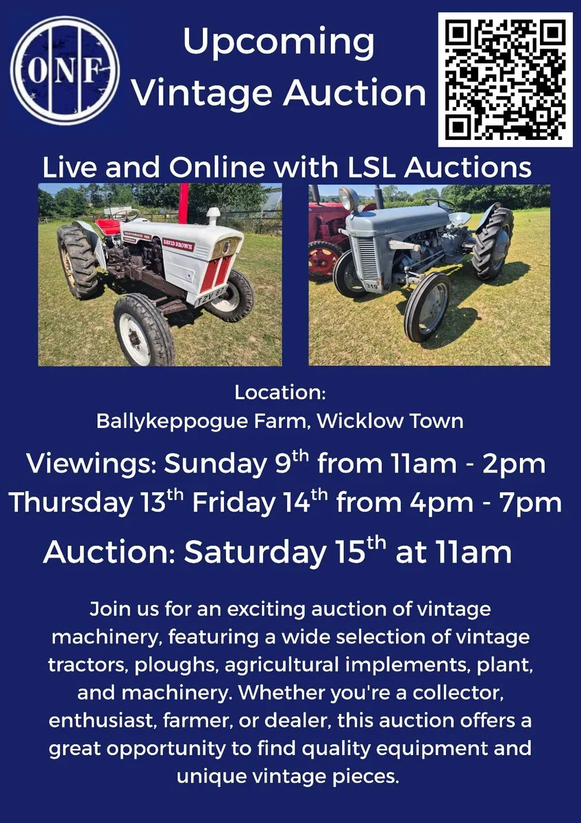Vintage tractor - Image 1