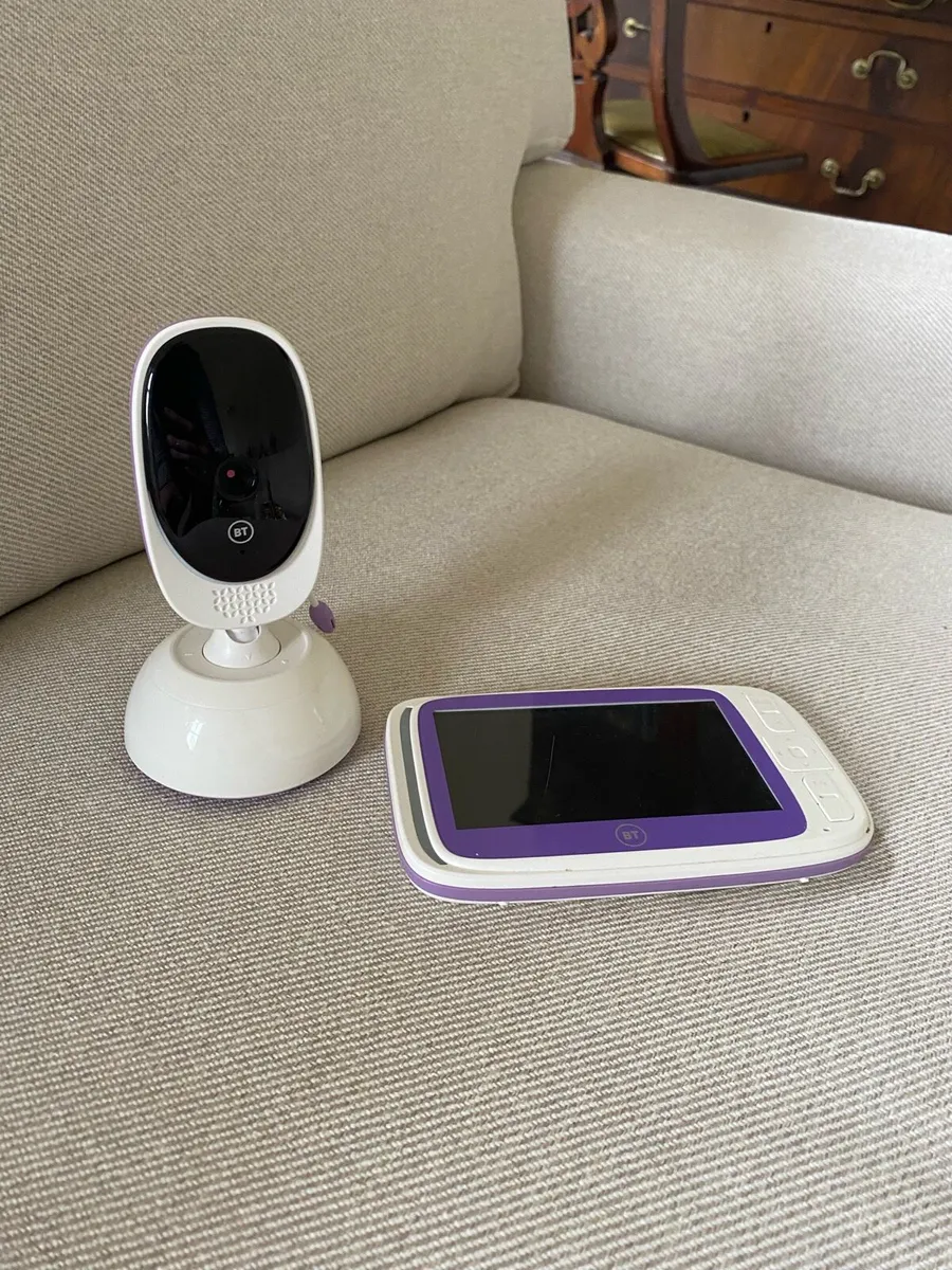BT video and audio baby monitor 6000 system