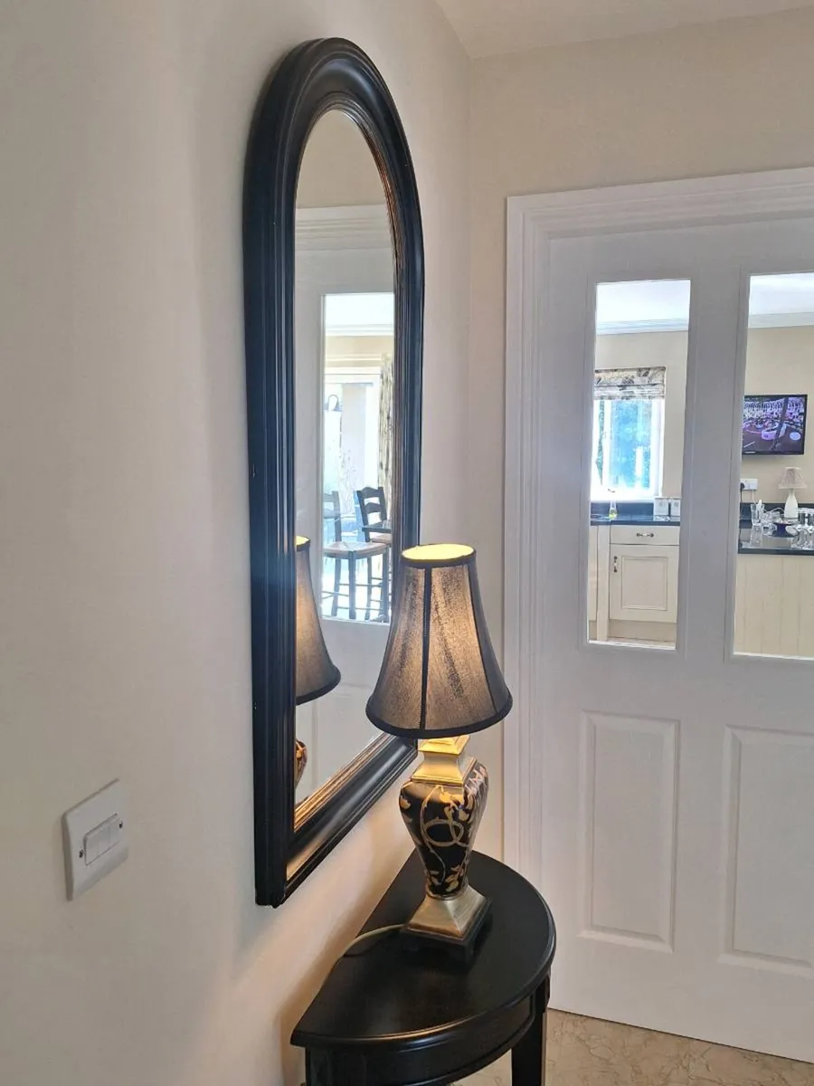 Hall Table, Mirror and Lamp - Image 3