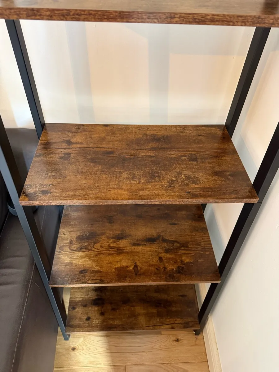 Bookcase / Ladder shelf - 4 tiers - Image 3