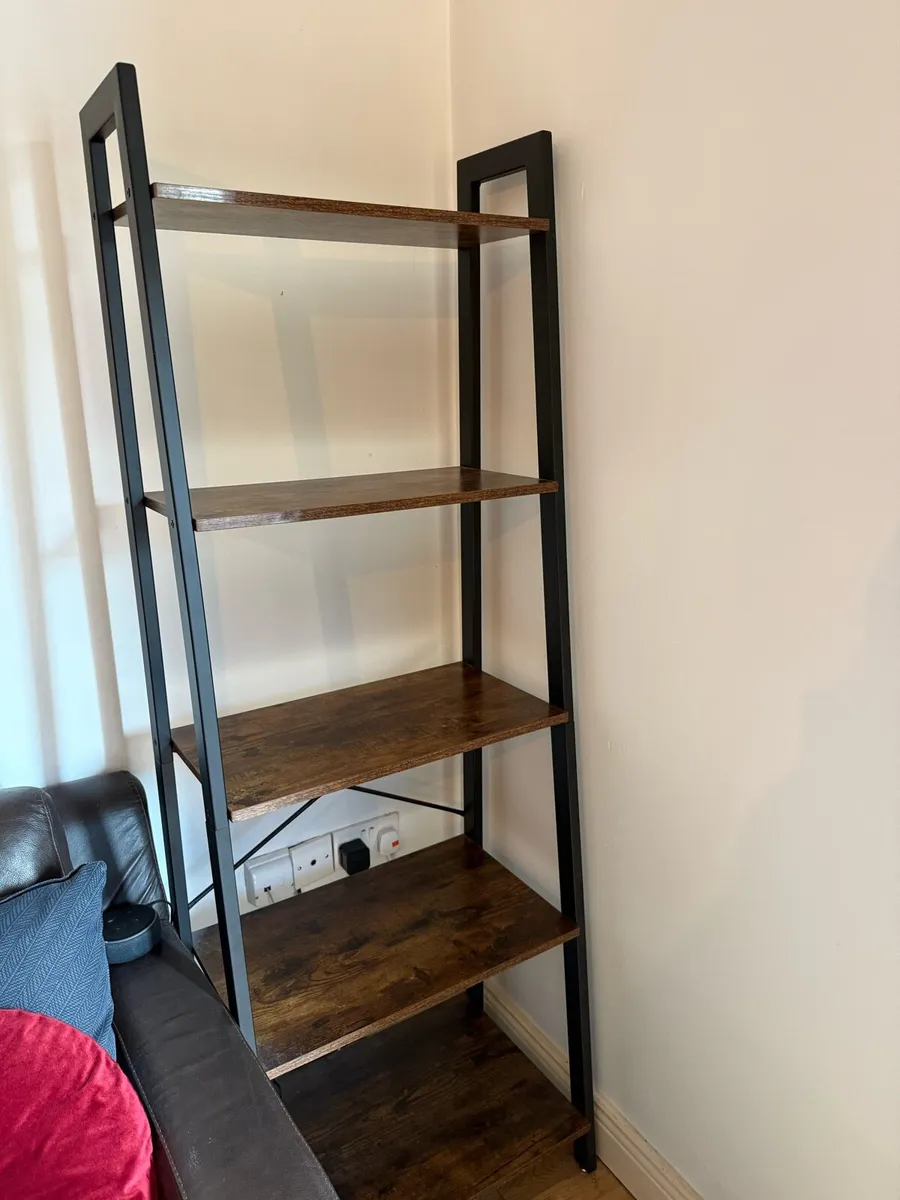 Bookcase / Ladder shelf - 4 tiers - Image 4