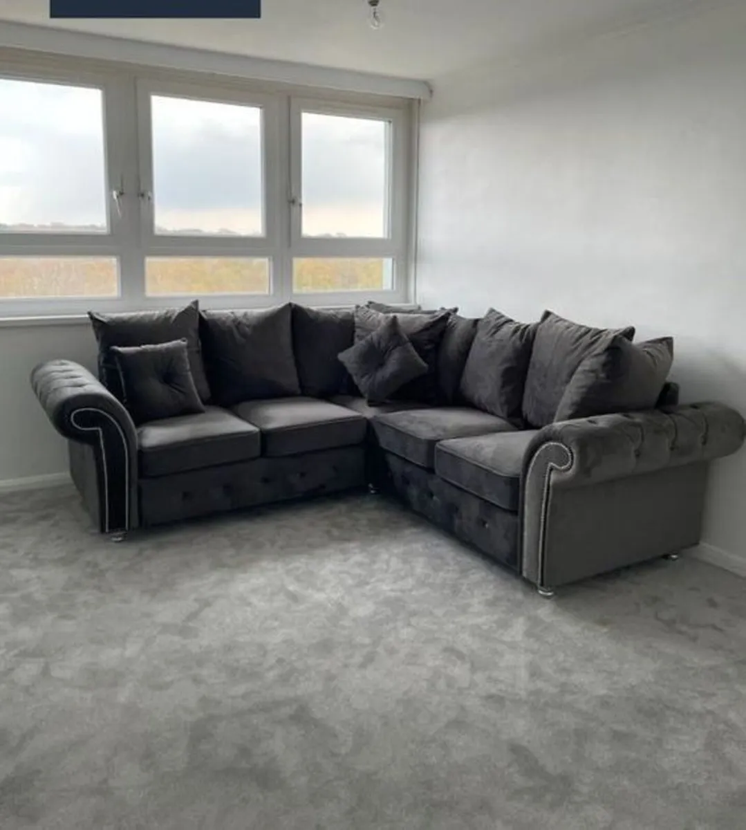 Brand new Corner Cream Sofa ¬ DELIVERY AVAILABLE - Image 1