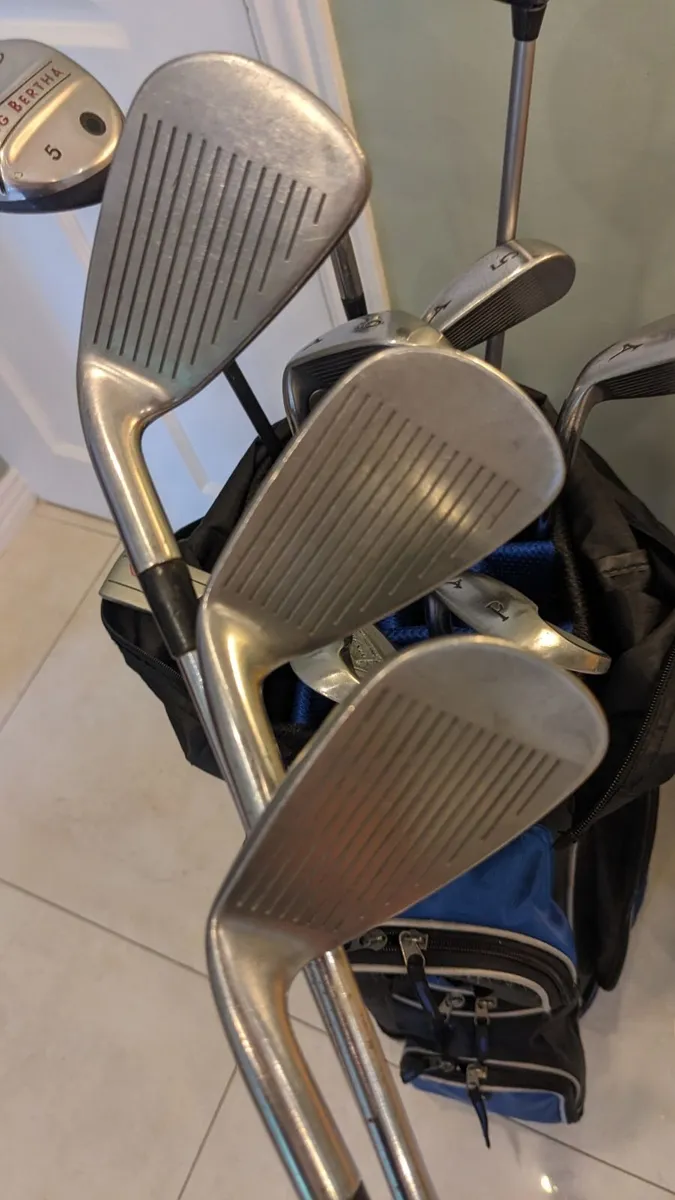 Mizuno Irons, Callaway Irons,New Golf Bag. - Image 4