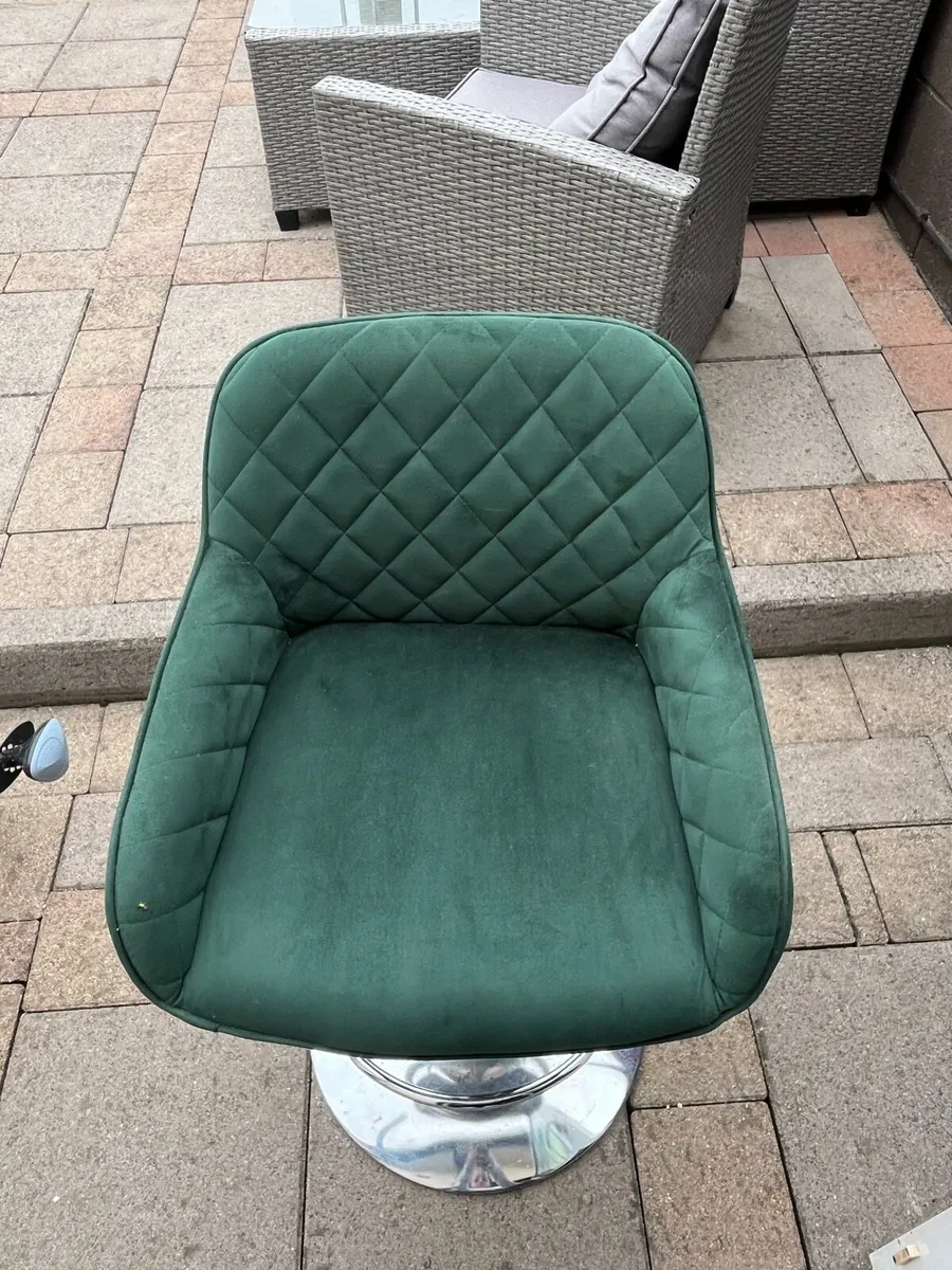 Adjustable Height Swivel Bar Stool - Image 2