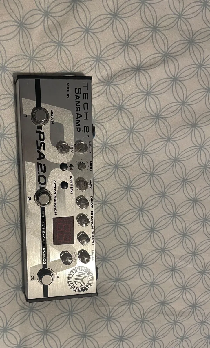 Sansamp psa2.0, two notes opus, crybaby bass wah - Image 1