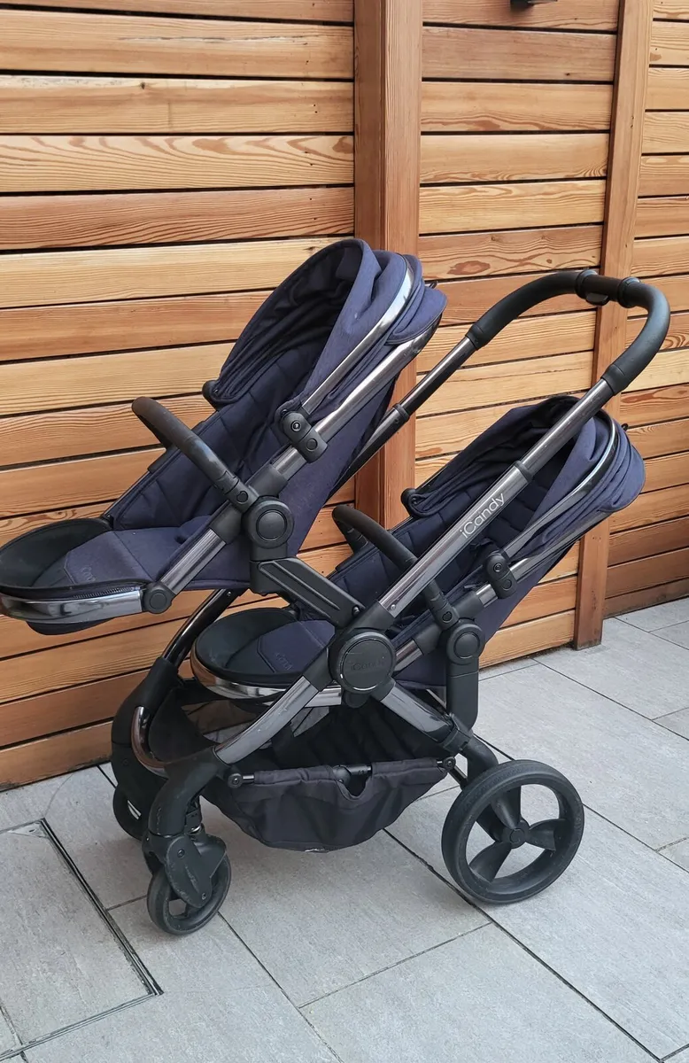 iCandy Peach Double Buggy Bundle - Image 1